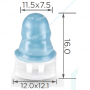 C 1863 Кліпса Audi Seat Skoda 8R0853909A 8R0853909 молдингу двері