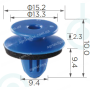 C 1867 Кліпса VW Seat Skoda Mercedes Audi 8U0853909
