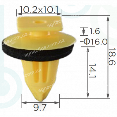 C 1894 Кліпса Toyota Lexus 7681768010