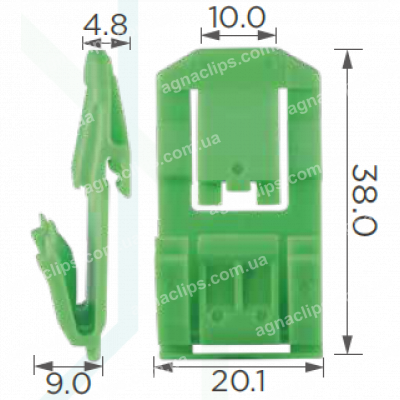 C 1929 Кліпса Honda 91503SWAA01