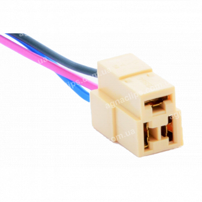 RPK3 Роз'єм 3-конт. гніздовий резистора пічки ВАЗ 2108, кнопки багажника, сигналу ВАЗ 2110