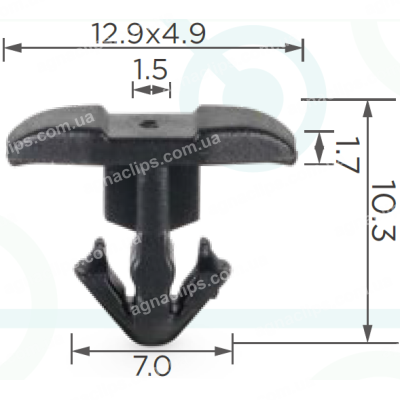 C 1942 Кліпса Lexus Toyota 6548760010
