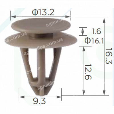 C 1950 Кліпса Mercedes Suzuki A0009905792