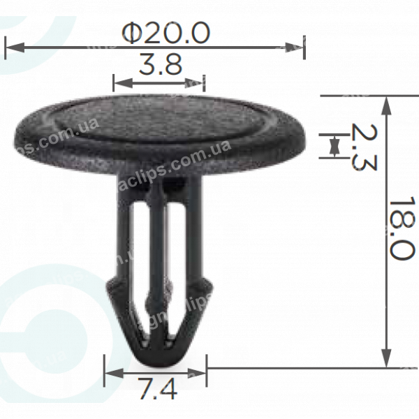 C 1952 Кліпса Honda 91501SEA003 91501SNA003 37112KBS900