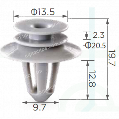 C 1953 Кліпса Mercedes A0089880978 0089880978