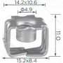H 2185 Скоба M5 15.2x11 GM