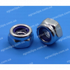 Гайка М6 з фторопластовим вкладишем