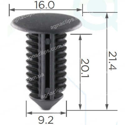 C 1843 Кліпса Renault Peugeot Mercedes Nissan 7703077153 7703077356 6995AA A6389841 A6389840061