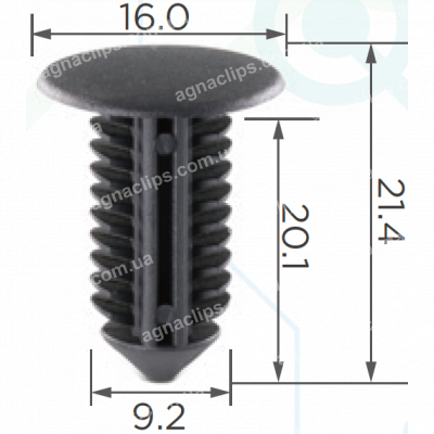 C 1843 Кліпса Renault Peugeot Mercedes Nissan 7703077153 7703077356 6995AA A6389841 A6389840061