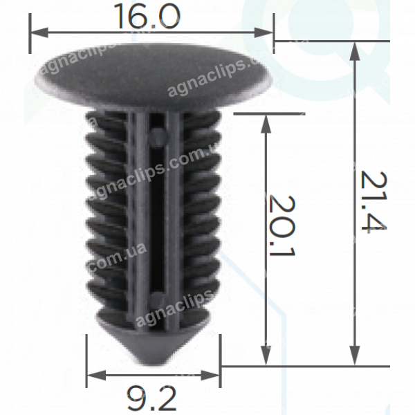 C 1843 Кліпса Renault Peugeot Mercedes Nissan 7703077153 7703077356 6995AA A6389841 A6389840061