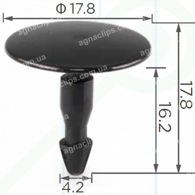 C 1922 Кліпса Honda 91512SED003