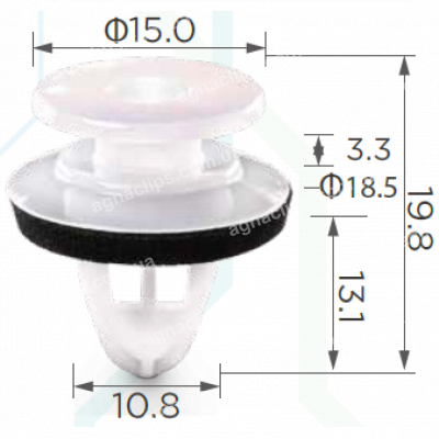 C 1976 Кліпса Mazda KD5151W24