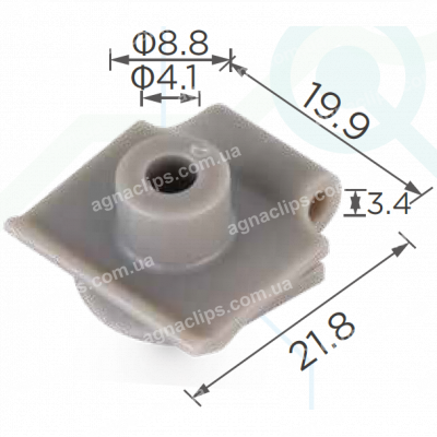 C 1977 Скоба Mazda C27450133 захисту картера