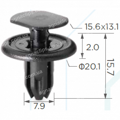 C 1981 Кліпса Mazda BGV456145