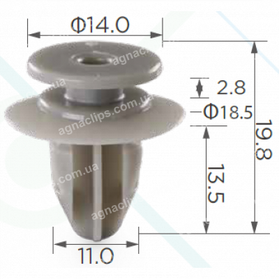 C 1982 Кліпса Mazda KD5351W24
