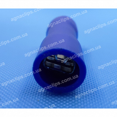 FDFD 2-110(8) Клема 2,8 мм. гніздова (мама) у повній ізоляції синя