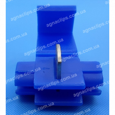 802P3 Гільйотина 1,5-2,5 мм2 (затискач для врізання у дріт) синя