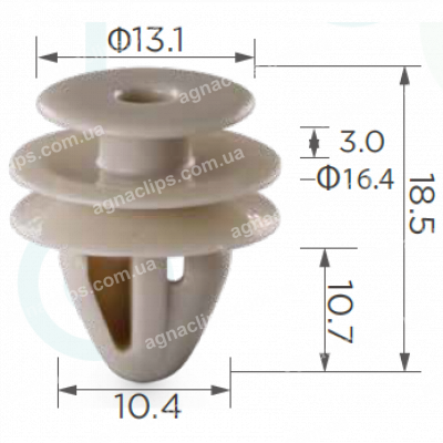 C 1998 Кліпса Hyundai Kia 858493B000