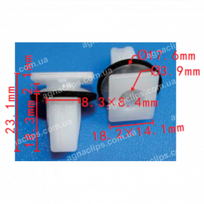 C 3036 Кліпса Hyundai Kia 866251E000 бампер