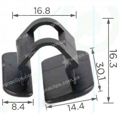 C 3000 Кліпса обшивки Volvo 9182822