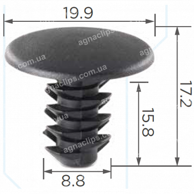 C 3005 Кліпса Chrysler Fiat Alfa Romeo 718115080