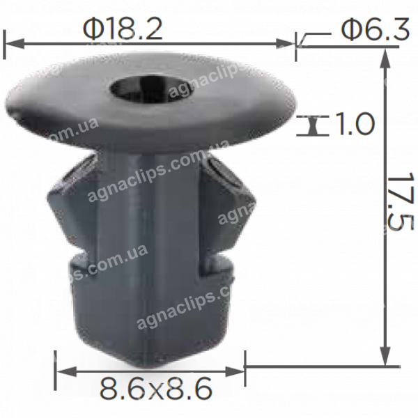 C 3008 Кліпса Toyota Lexus Citroen Peugeot 9018906047 6822QP