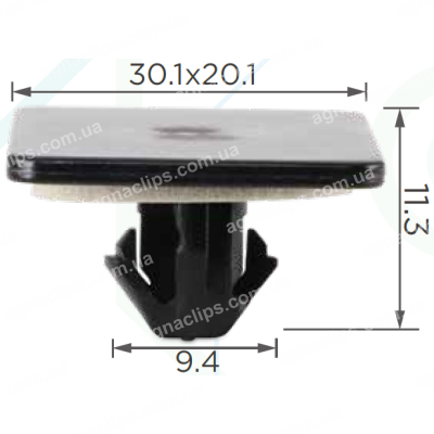 C3014 Кліпса Toyota Lexus 5385712010
