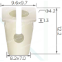 C3026 Кліпса GM BMW 90230846 2240802 94515248 63121374075