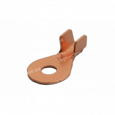 Клема мідна 6х10 завтовшки 0,7 мм.