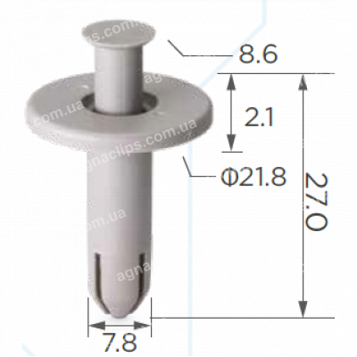C 3066 Кліпса Mazda FD0168AC3
