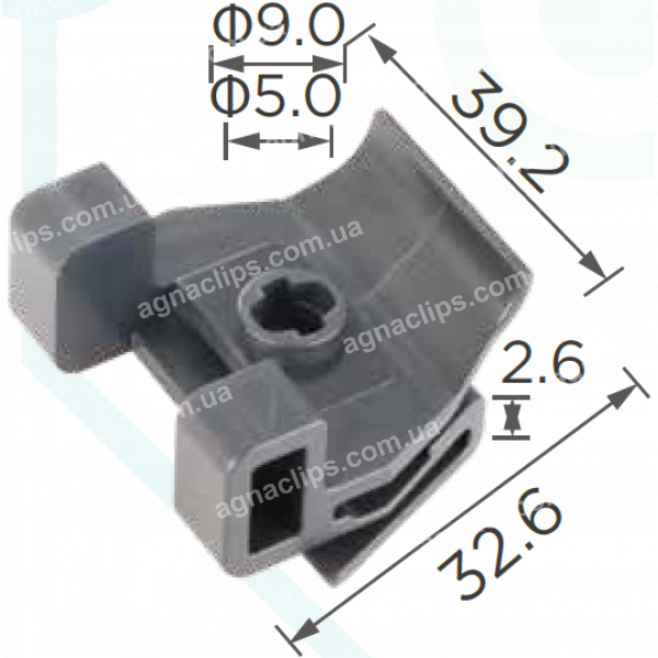 C 3162 Скоба Toyota Lexus 5387906100
