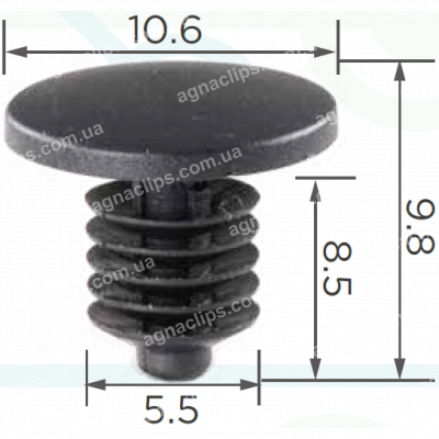 C 3165 Кліпса Honda 90651TG7000