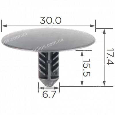 C 3175 Кліпса Opel Chevrolet Buick Cadillac GMC 11571159