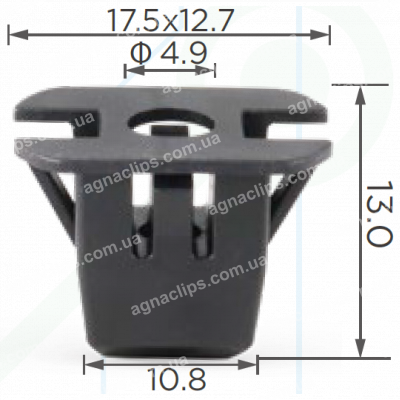 C 3179 Вставка планки дверей VAG 8K0837199