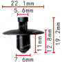 C3194 Кліпса Seat Skoda VW WHT004994