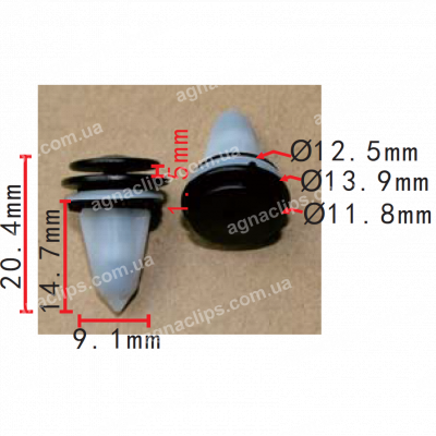 C 3213 Кліпса універсальна