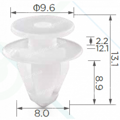 C 3238 Кліпса BMW Mini 51467453747