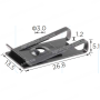 H 2128 Скоба 27x13.5 GM Ford 11504531 9440178