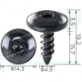 H 2182 Саморіз 4.9x16 Audi VW Skoda Seat N90974701