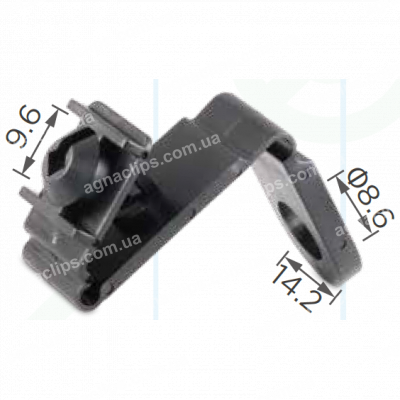 C 3060 Кліпса VAG 8E0821989A кріплення підкрилок