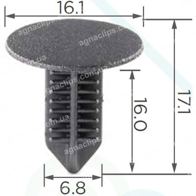 C3160 Кліпса Lexus Toyota 9046707208