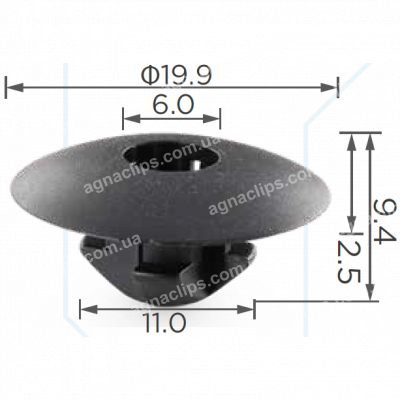 C 3178 Кліпса Audi Seat Skoda VW N90533301