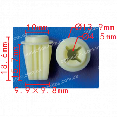 C 3216 Кліпса Nissan Infiniti 850991EA0A бампера