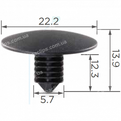 C 3224 Кліпса Nissan 668201KM0A