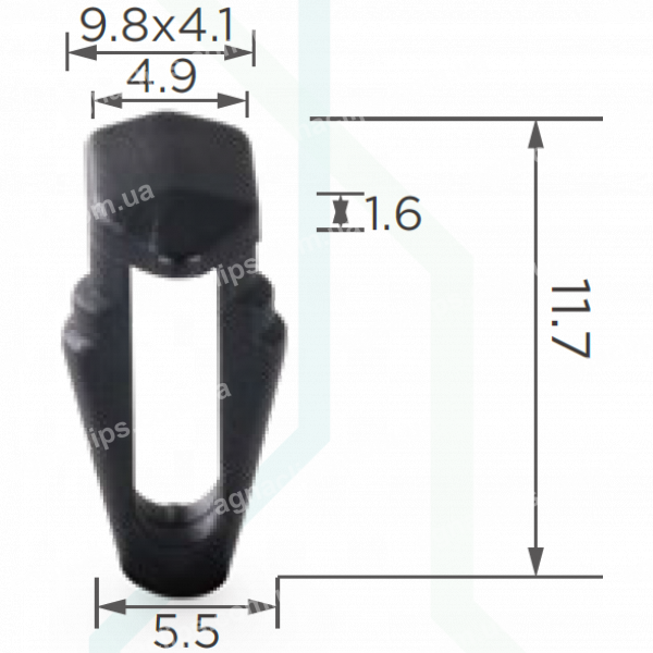 C 3230 Кліпса Nissan Infiniti 8085089916