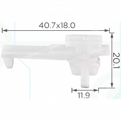 C 3252 Кліпса BMW 51137269367