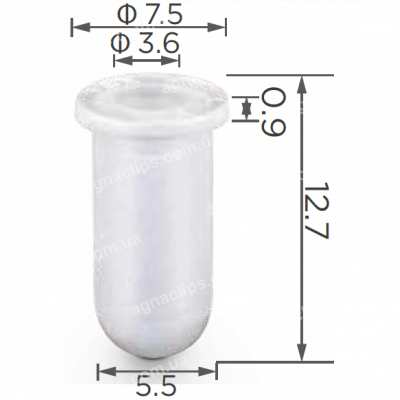 C 3260 Кліпса BMW 51148209932 кріплення емблем