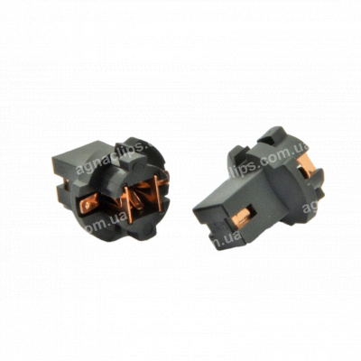 PN4 Патрон під лампу W1,2W (W2x4.6d) в комбінацію приладів ВАЗ 2109, іномарки (мідь) завод