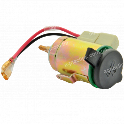 Гніздо прикурювача метал. з гумовою кришкою + підсвічування