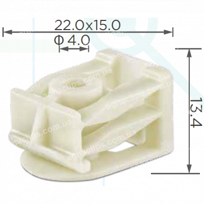 C 3056 Кліпса BMW 07147311312